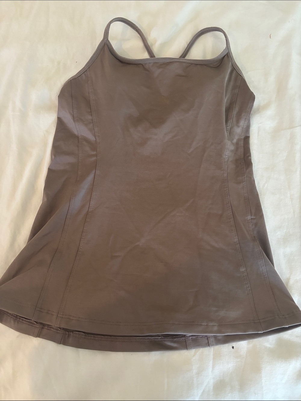 Athleta Mauve-Brown Slim-Strap Camisole